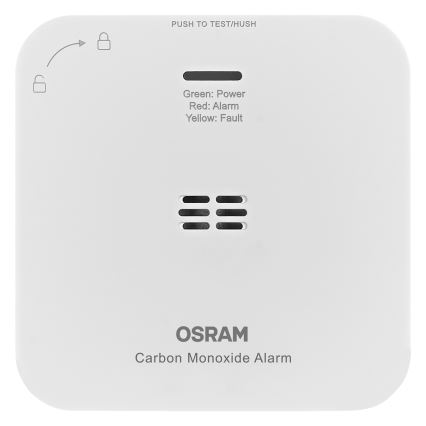 Osram - Detector de monoxid de carbon SMART+ 2xAA Wi-Fi