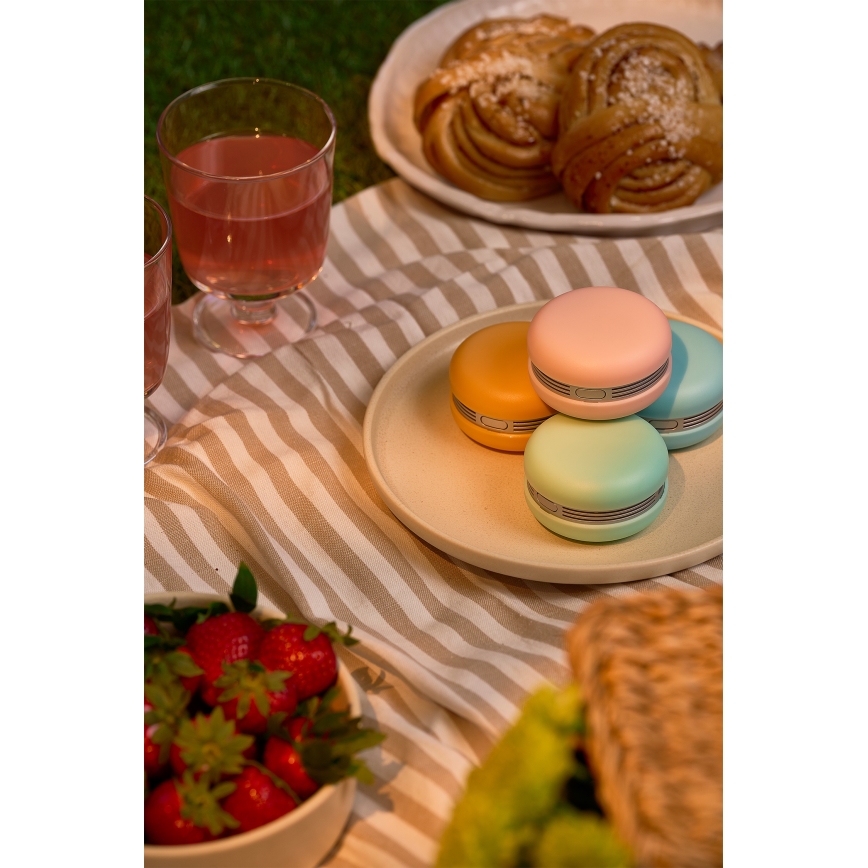 Osram - Boxă LED RGB reglabilă SMART+ MACARON LED/1,75W/3,7V 450 mAh galbenă