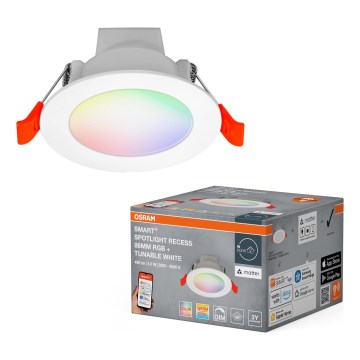 Osram - Downlight încastrat SMART+ LED RGB reglabil/4,5W/230V 3000-6500K Wi-Fi