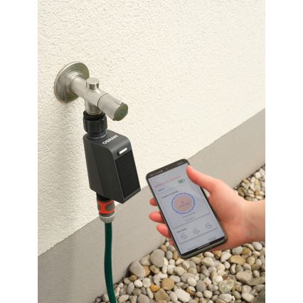 Osram - Electrovalvă de irigare cu panou solar SMART+ IP55 Wi-Fi