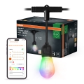 Osram - Ghirlandă LED RGB reglabilă pentru exterior SMART+ STRING 12xLED/230V 7,47m IP44 Wi‑Fi
