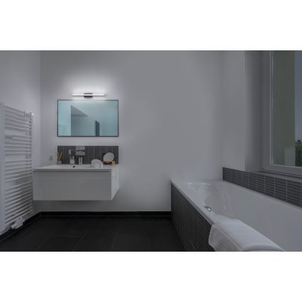 Osram - Lampă LED dimerizabilă pentru oglindă de baie ORBIS MIRROR LED/10W/230V 3000/4000K 60 cm IP44 neagră