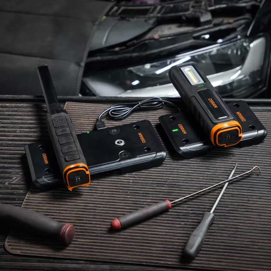 Osram - Încărcător magnetic fără fir LEDINSPECT DUAL CHARGE PAD 5V