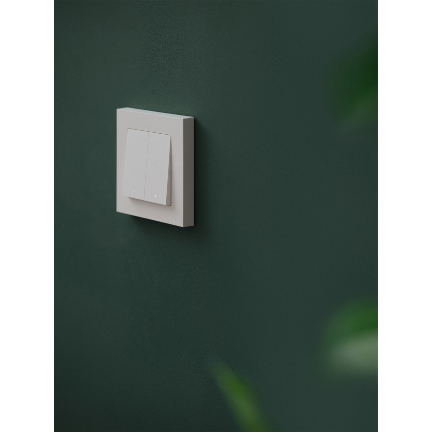Osram - Întrerupător cu 2 butoane SMART+ MATTER 230V Wi-Fi
