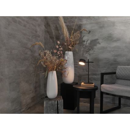 Osram - Lampă de birou LED cu intensitate reglabilă și control tactil DECOR KYOTO LED/12W/230V CRI 90 neagră