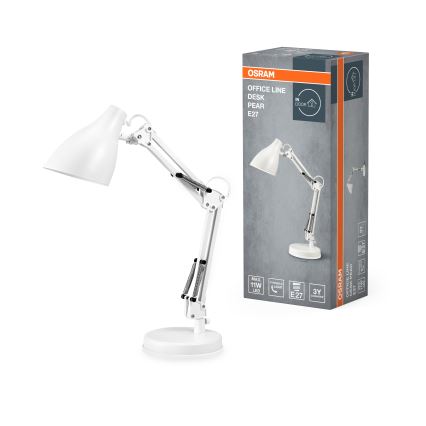 Osram - lampă de birou DESK LINE 1xE27/11W/230V albă