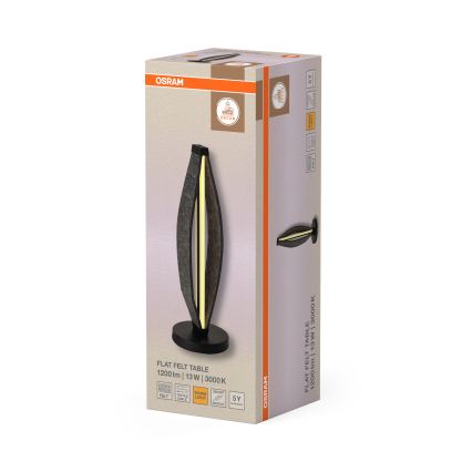 Osram - Lampă de birou LED DECOR FLAT LED/13W/230V gri