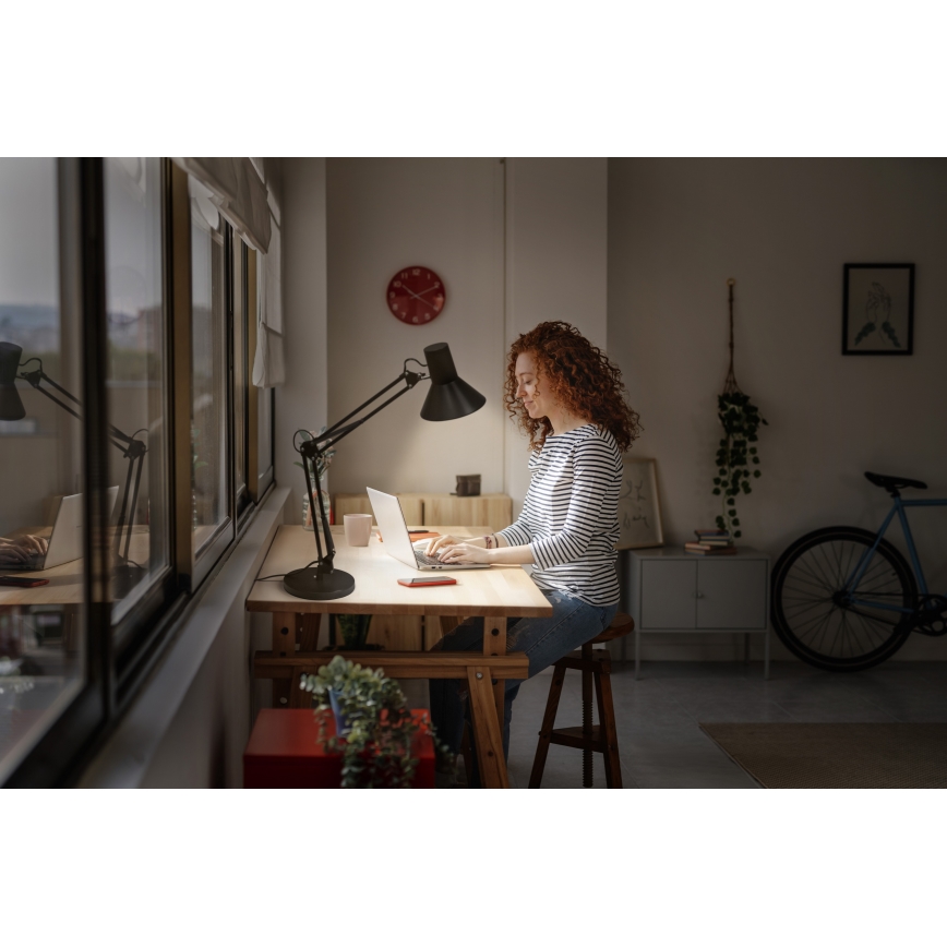 Osram - Lampă de birou LED dimerizabilă OFFICE LINE, 9W/230V, 3000K, neagră