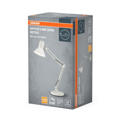 Osram - Lampă de birou LED dimmabilă OFFICE LINE LED/9W/230V 3000K, albă