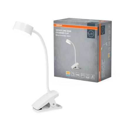 Osram - Lampă de birou LED reglabilă cu clemă OFFICE LINE LED/4,8W/230V 3000/4000/6500K albă
