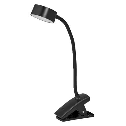 Osram - Lampă de birou LED reglabilă cu clemă OFFICE LINE LED/4,8W/230V 3000/4000/6500K neagră