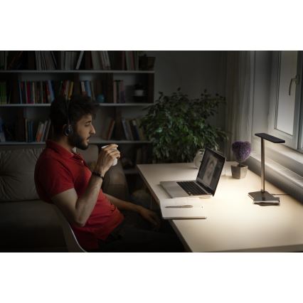 Osram - Lampă de birou LED reglabilă OFFICE LINE, 17 W, 230 V, 3000/4000/6500 K, neagră