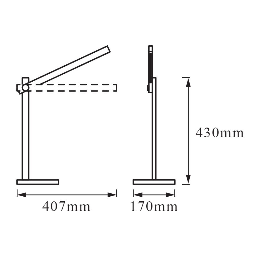 Osram - Lampă de birou LED reglabilă PANAN LED/7W/230V