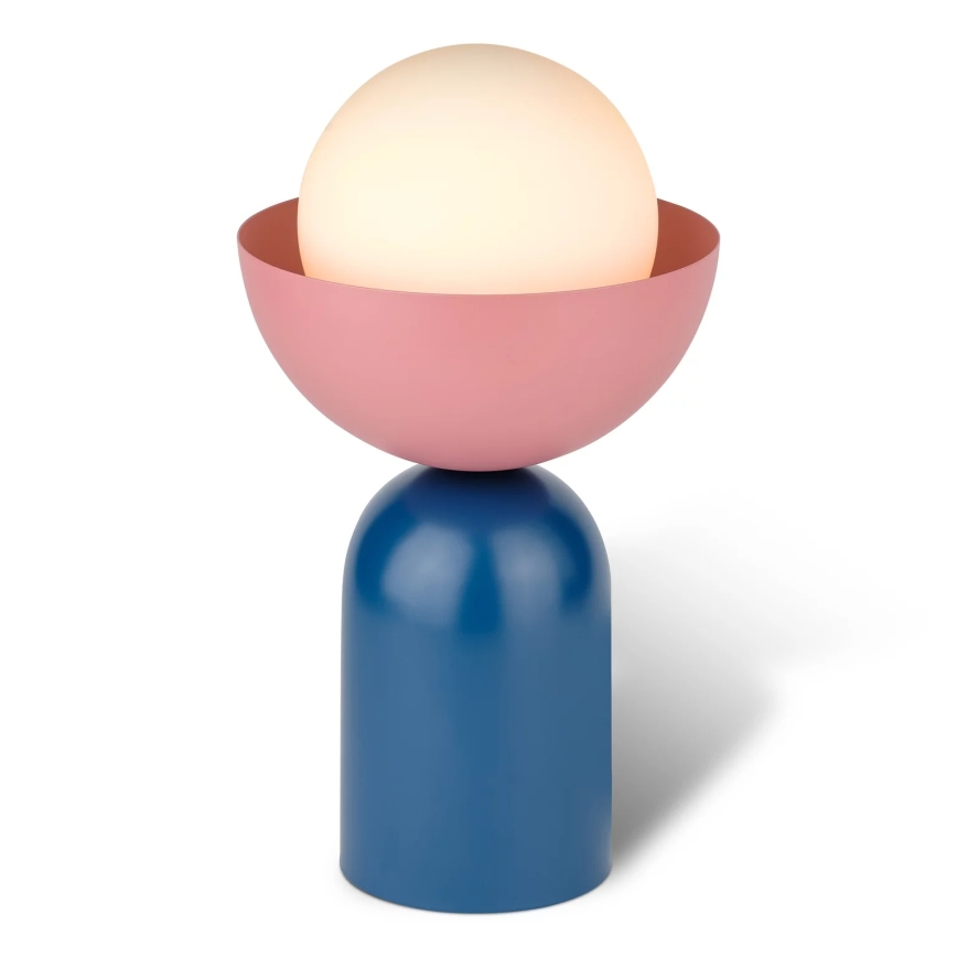 Osram - Lampă de masă DECOR BOWL 1xE14/25W/230V albastru/roz