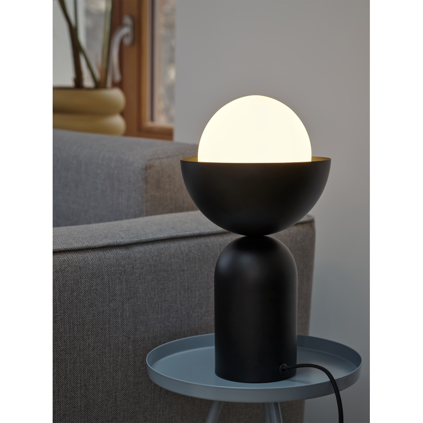 Osram - Lampă de masă DECOR BOWL 1xE14/25W/230V neagră