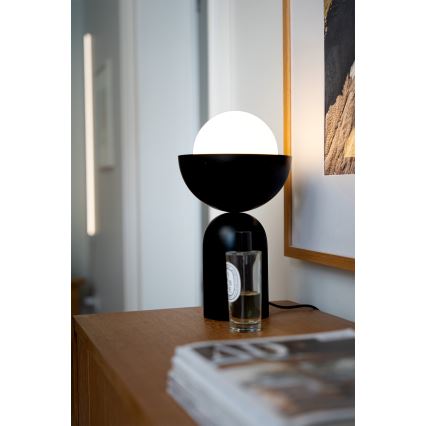 Osram - Lampă de masă DECOR BOWL 1xE14/25W/230V neagră