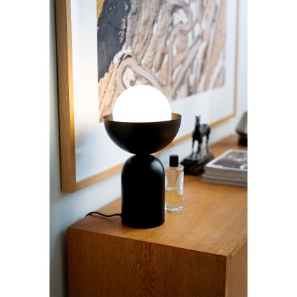 Osram - Lampă de masă DECOR BOWL 1xE14/25W/230V neagră