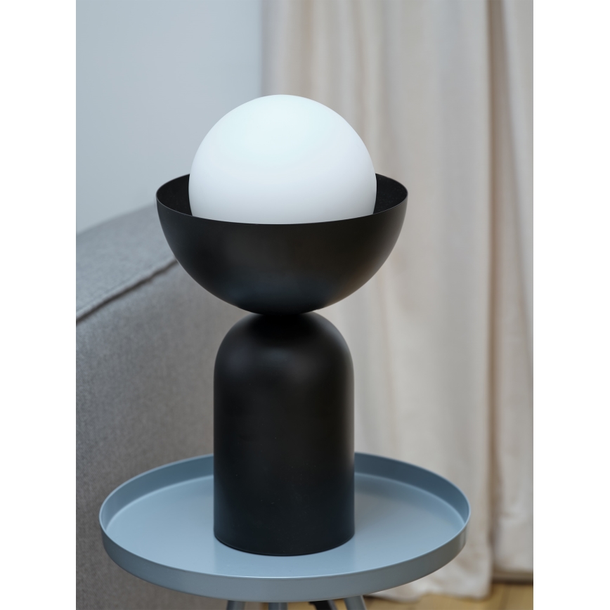 Osram - Lampă de masă DECOR BOWL 1xE14/25W/230V neagră