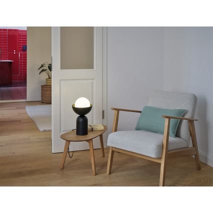 Osram - Lampă de masă DECOR BOWL 1xE14/25W/230V neagră