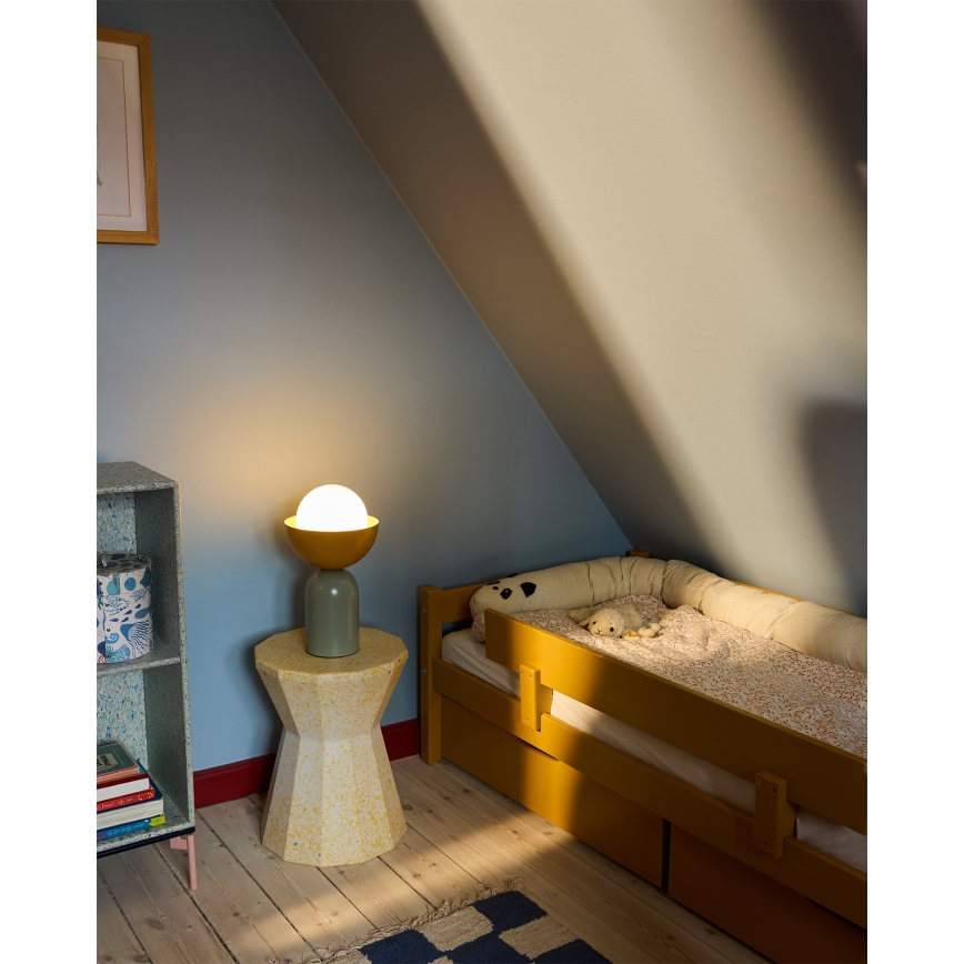 Osram - Lampă de masă DECOR BOWL 1xE14/25W/230V verde/galben