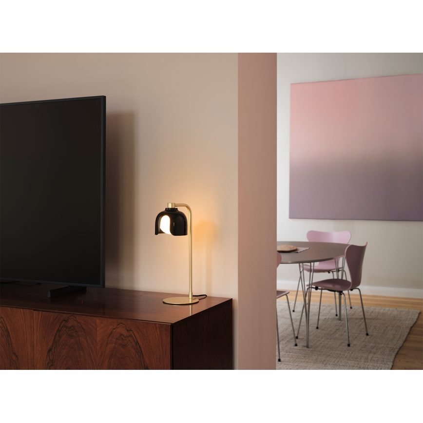 Osram - Lampă de masă DECOR COROLLE 1xG9/20W/230V negru/auriu