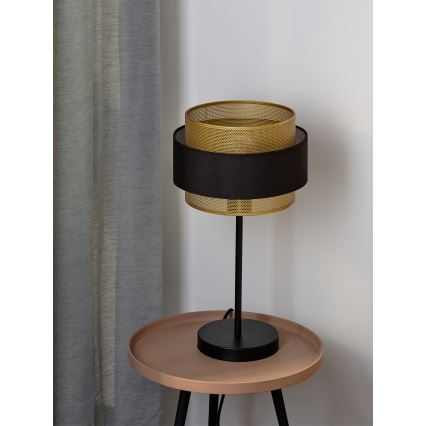 Osram - Lampă de masă DECOR HORNET 1xE27/10W/230V negru/auriu