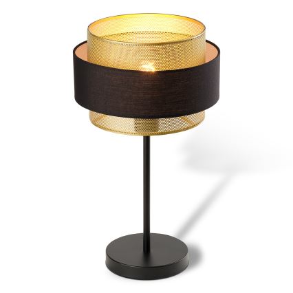 Osram - Lampă de masă DECOR HORNET 1xE27/10W/230V negru/auriu