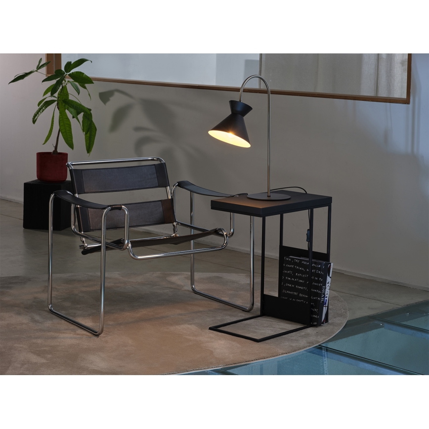 Osram - Lampă de masă DECOR WAIST 1xE27/40W/230V neagră