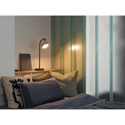 Osram - Lampă de birou LED DECOR PUCK LED/11W/230V CRI 90 neagră