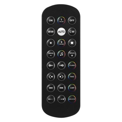 Osram - Lampă de masă LED RGBW dimmabilă SMART+ MAGIC LED/7,5W/230V 2700-6500K negru Wi-Fi + telecomandă