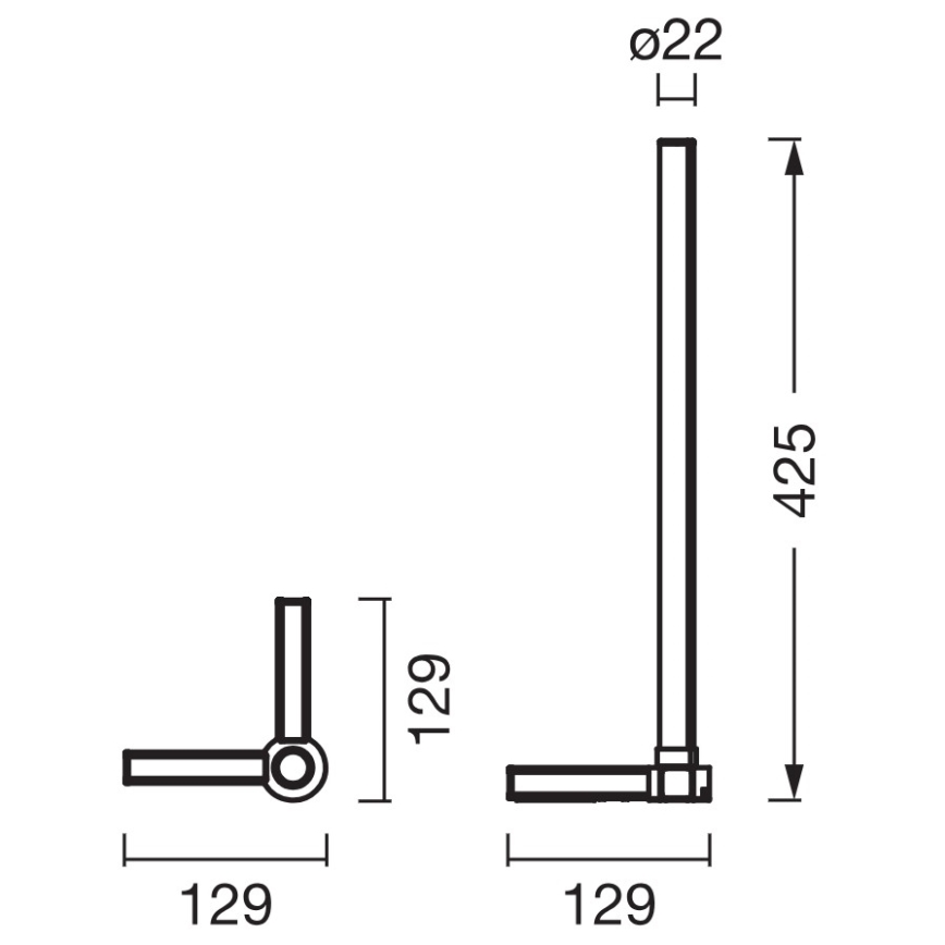 Osram - Lampă de masă LED RGBW dimmabilă SMART+ MAGIC LED/7,5W/230V 2700-6500K negru Wi-Fi + telecomandă