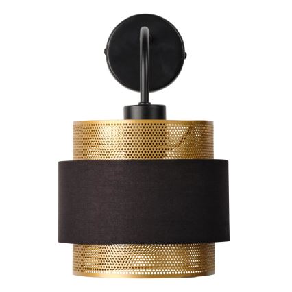 Osram - Lampă de perete DECOR HORNET 1xE27/10W/230V negru/auriu