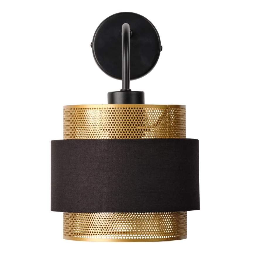 Osram - Lampă de perete DECOR HORNET 1xE27/10W/230V negru/auriu
