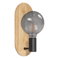 Osram - Lampă de perete DECOR WOOD 1xE27/8W/230V lemn de cauciuc