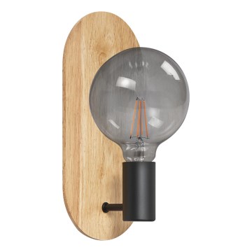 Osram - Lampă de perete DECOR WOOD 1xE27/8W/230V lemn de cauciuc