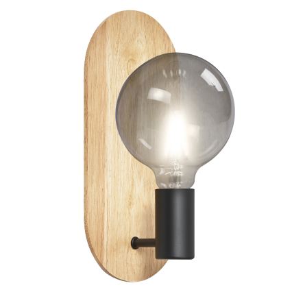 Osram - Lampă de perete DECOR WOOD 1xE27/8W/230V lemn de cauciuc