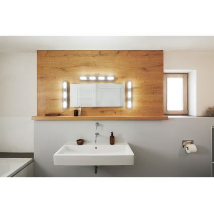 Osram - Aplica LED de perete pentru baie SMART+ DUPLO, reglabilă, 24W, 230V, 3000-6500K, IP44, Wi‑Fi