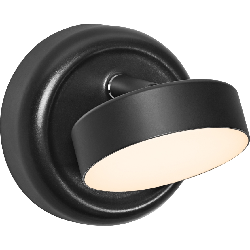 Osram - NIGHTLUX Aplică de perete LED tactilă, reîncărcabilă și reglabilă, LED/1,8W/5V, negru