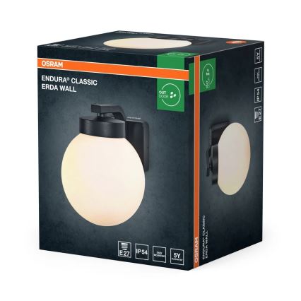 Osram - Lampă de perete pentru exterior ENDURA CLASSIC 1xE27/40W/230V IP54 antracit