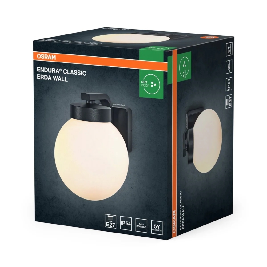 Osram - Lampă de perete pentru exterior ENDURA CLASSIC 1xE27/40W/230V IP54 antracit