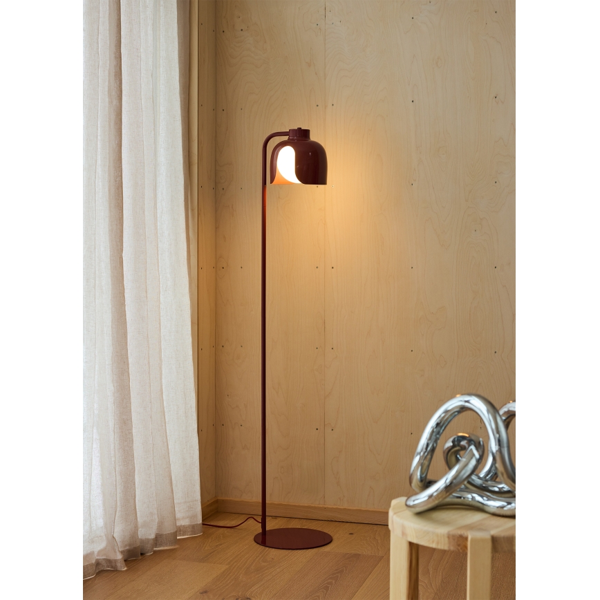 Osram - Lampă de podea DECOR COROLLE 1xE27/15W/230V roșie