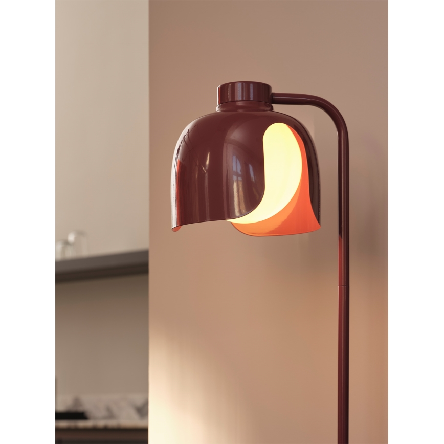Osram - Lampă de podea DECOR COROLLE 1xE27/15W/230V roșie