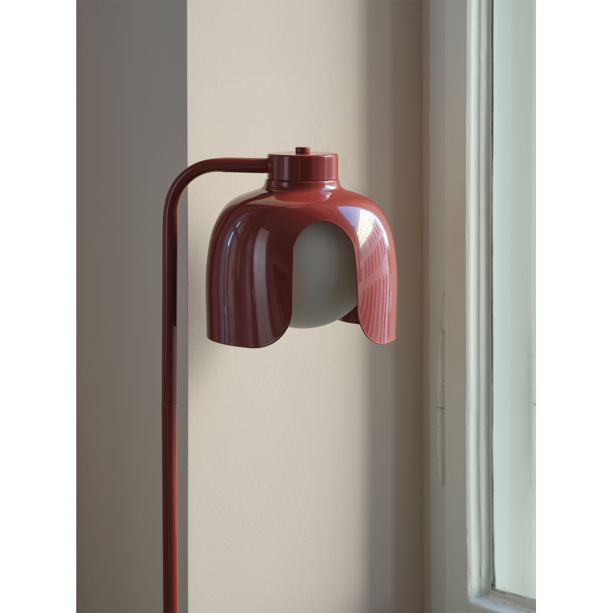 Osram - Lampă de podea DECOR COROLLE 1xE27/15W/230V roșie