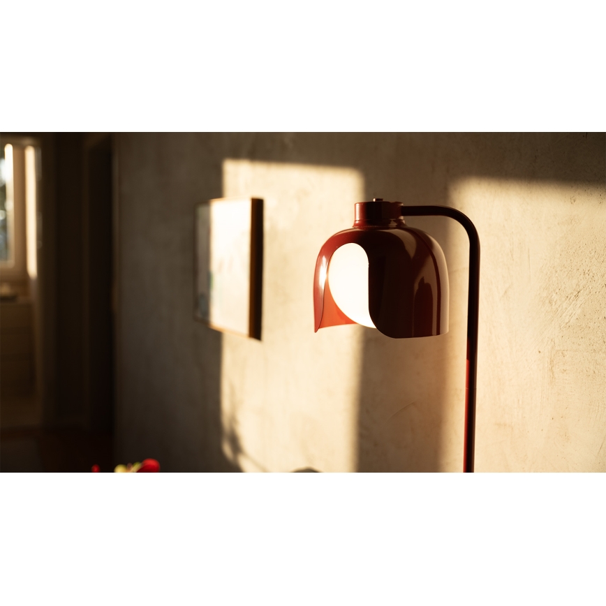 Osram - Lampă de podea DECOR COROLLE 1xE27/15W/230V roșie