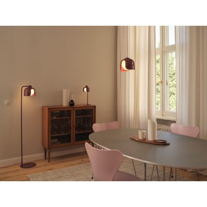 Osram - Lampă de podea DECOR COROLLE 1xE27/15W/230V roșie