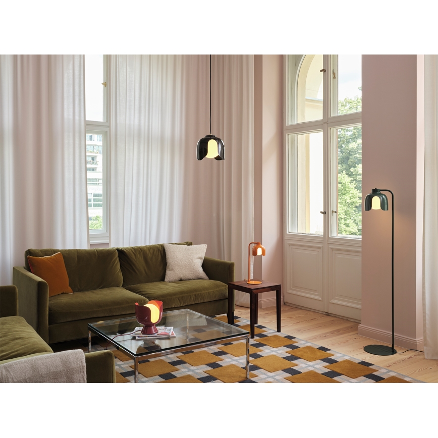 Osram - Lampă de podea DECOR COROLLE, 1xE27/15W/230V, verde