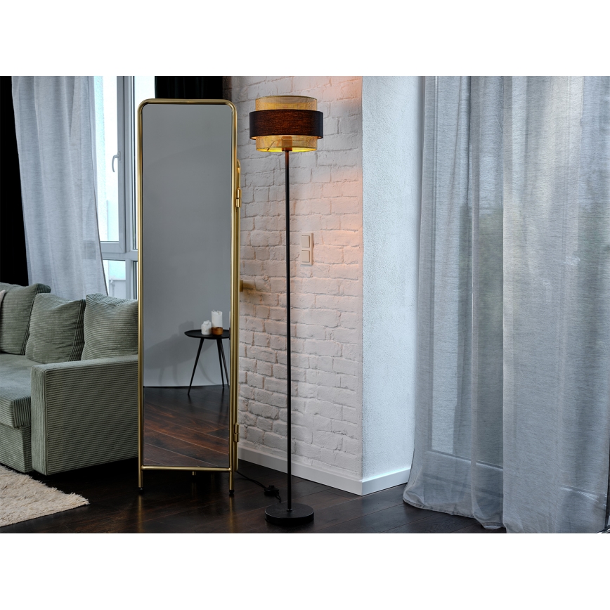 Osram - Lampă de podea DECOR HORNET 1xE27/10W/230V negru/auriu