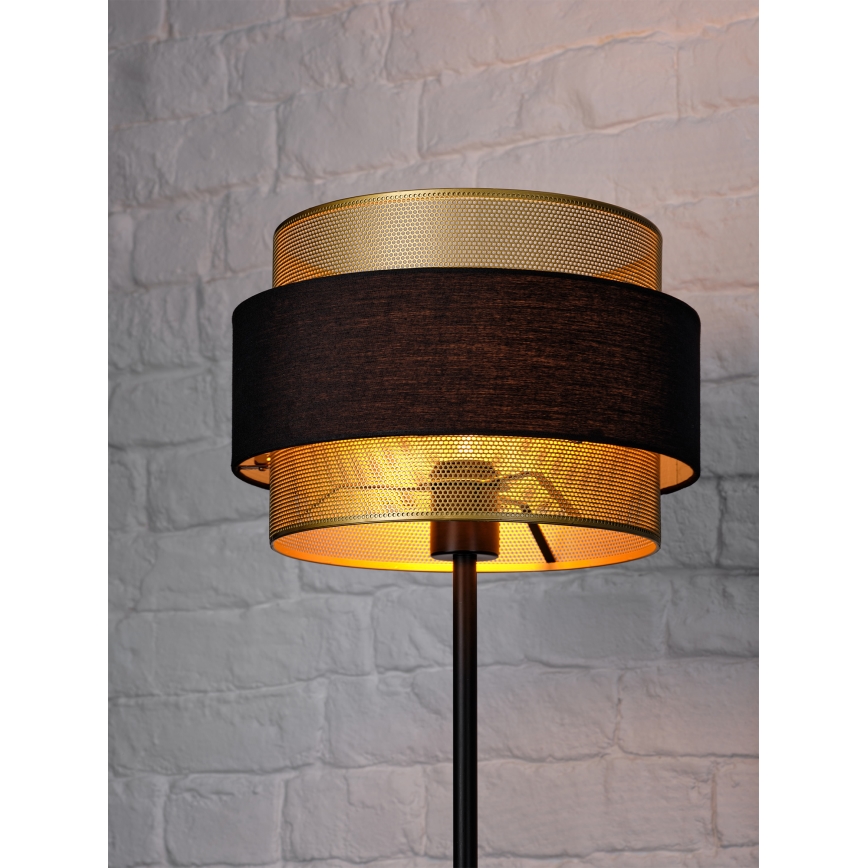 Osram - Lampă de podea DECOR HORNET 1xE27/10W/230V negru/auriu