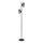 Osram - Lampă de podea DECOR SMOKE 2xE14/12W/230V negru/gri fumuriu