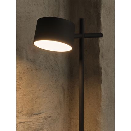 Osram - Lampă de podea tactilă LED reglabilă DECOR KYOTO LED/12W/230V CRI 90, neagră